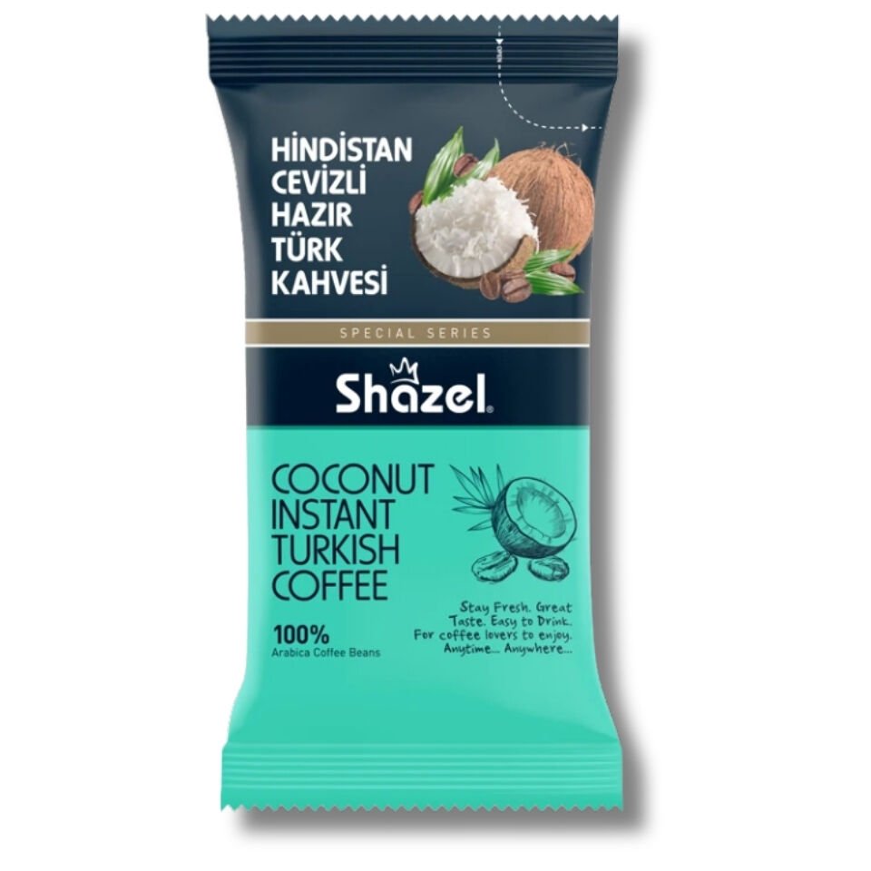 Shazel Hindistan Cevizli Hazır Türk Kahvesi