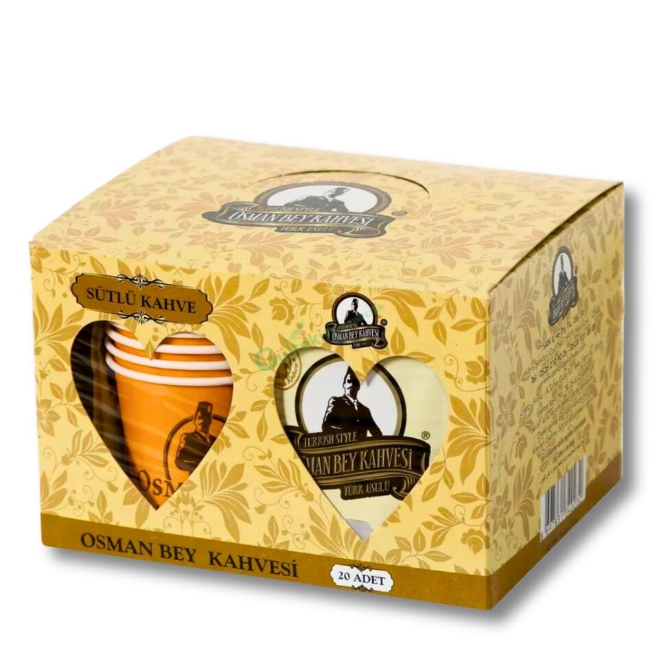 OSMAN BEY KAHVESİ SÜTLÜ 20'Lİ (1 KUTU