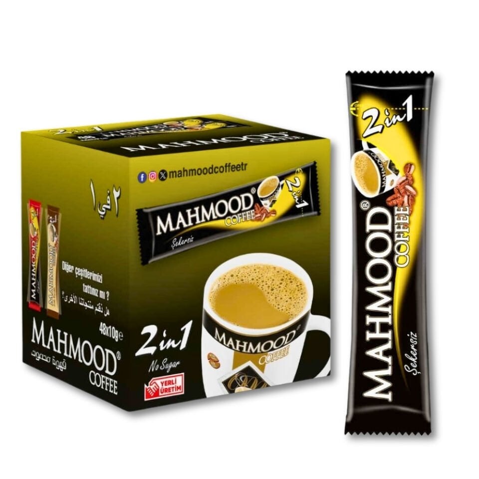 Mahmood Coffee 2'si 1 Arada Hazır Kahve
