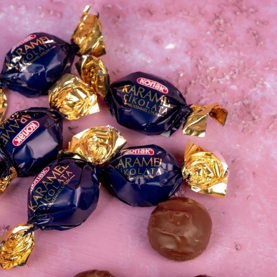 Çikolata Kaplı Karamel 500gr