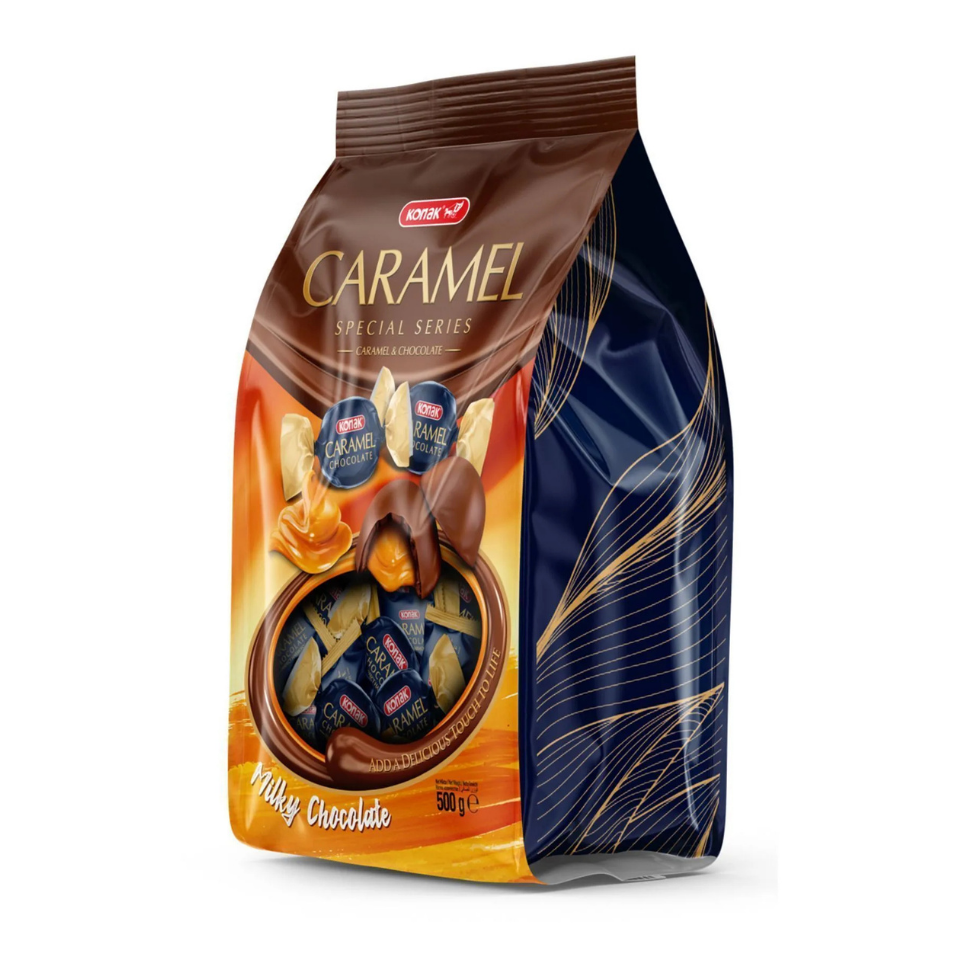 Çikolata Kaplı Karamel 500gr