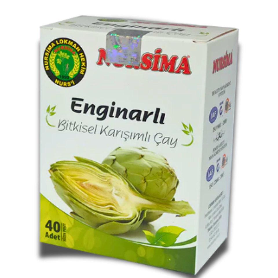 Enginarlı Bitkisel Karışımlı Çay 40 'lı Süzen Poşet