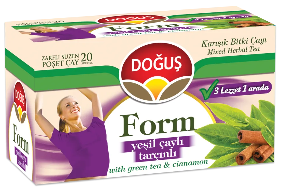 Doğuş Form Yeşil Çaylı Tarçınlı 20'li